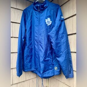 Toronto Maple Leafs Men’s Blue Lightweight Jacket, size m